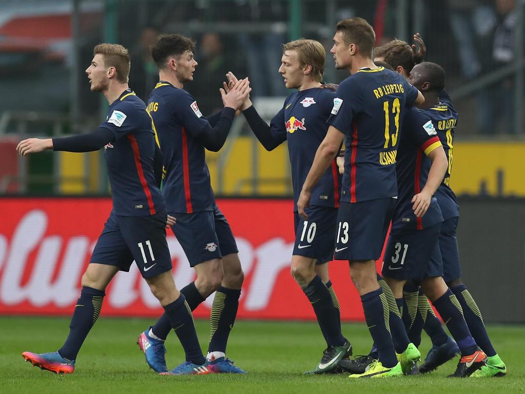 RB Leipzig ist gegen Mönchengladbach in die Erfolgsspur zurückgekehrt