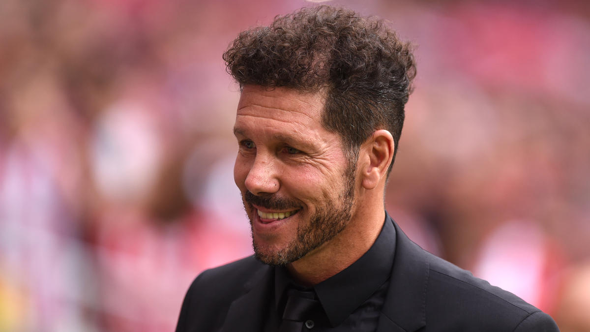 Diego Simeone ist seit 2011 Trainer von Atlético Madrid Diego Simeone ist seit 2011 Trainer von Atlético Madrid