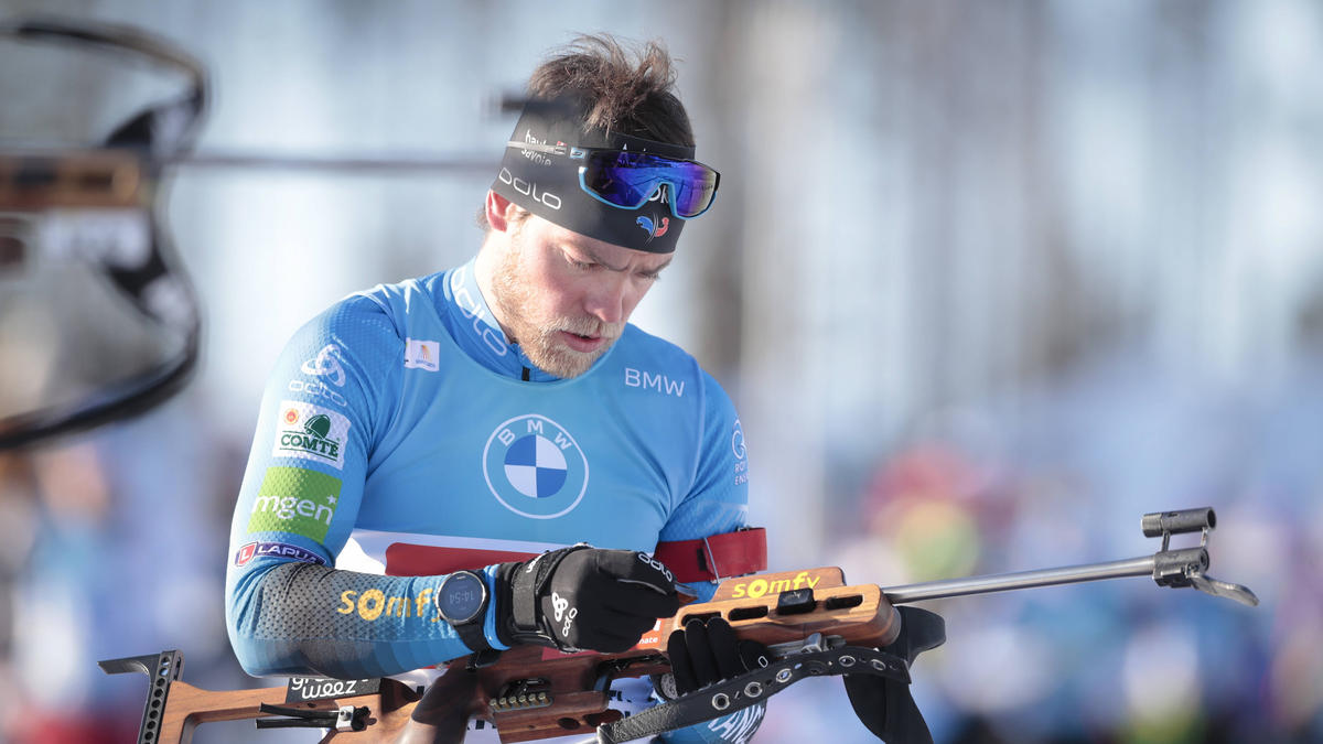 Biathlet Thomas Bormolini fuhr in 2021/22 sein bestes Weltcupergebnis ein