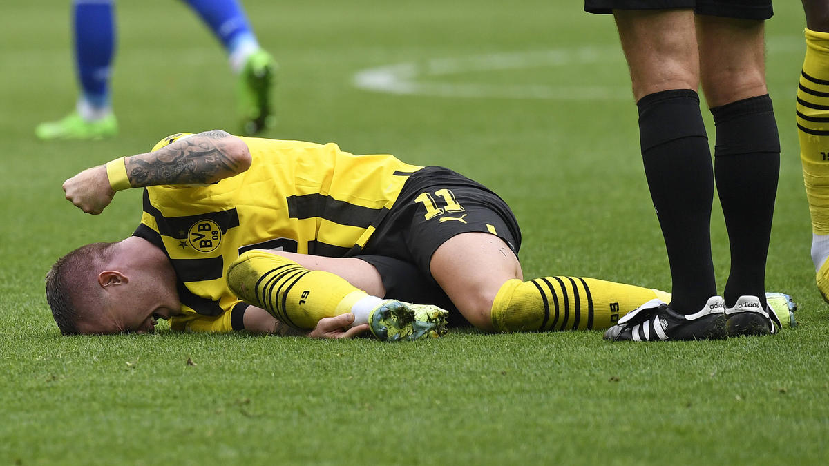 Marco Reus verletzte sich im BVB-Spiel gegen den FC Schalke 04