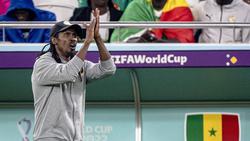 Aliou Cissé geht optimistisch in das letzte Gruppenspiel gegen Ecuador