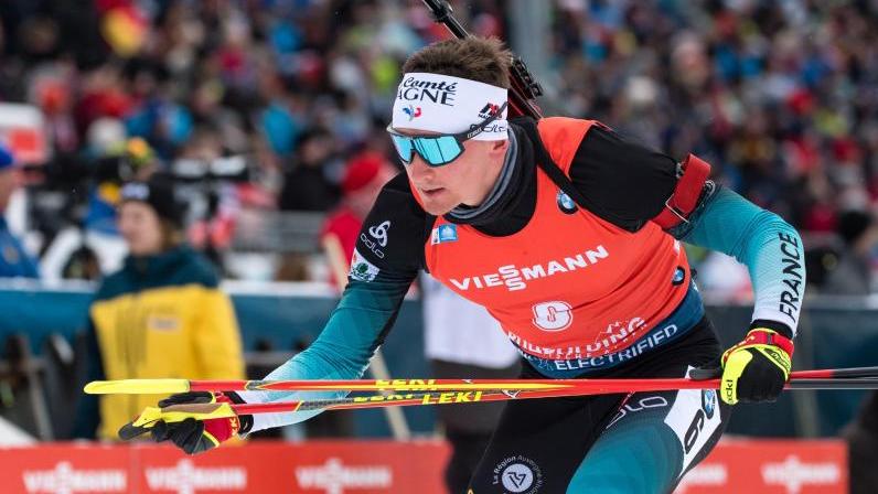 Lief in Pokljuka auf das Podium: Fabien Claude Lief in Pokljuka auf das Podium: Fabien Claude