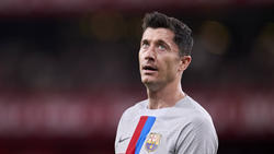 Vor dem Clásico gegen Real Madrid nicht in Bestform: Robert Lewandowski