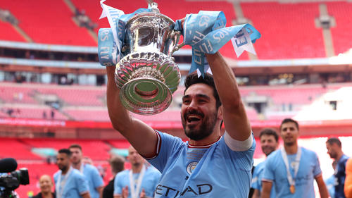 Ilkay Gündogan hat Manchester City zum Pokalsieg geschossen