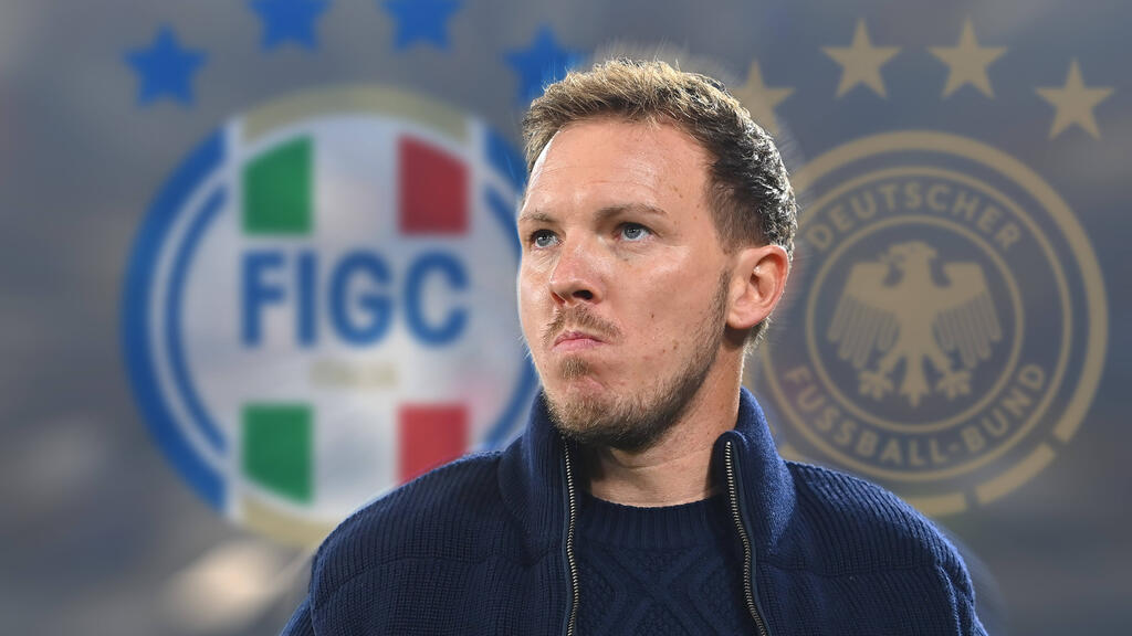 Julian Nagelsmann kann mit der DFB-Auswahl ins Halbfinale der Nations League einziehen Julian Nagelsmann kann mit der DFB-Auswahl ins Halbfinale der Nations League einziehen