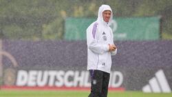 Das DFB-Länderspiel in Nürnberg ist trotz starker Regenfälle nicht in Gefahr
