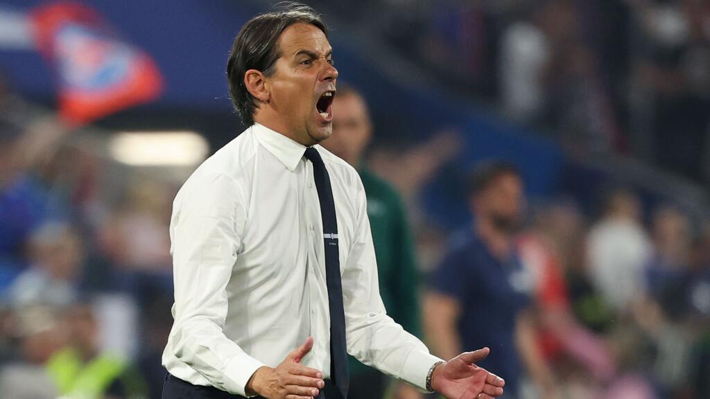 Inter-Coach Simone Inzaghi erlebte einen extrem frustrierenden Final-Abend. Inter-Coach Simone Inzaghi erlebte einen extrem frustrierenden Final-Abend.