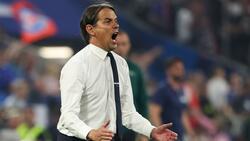 Inter-Coach Simone Inzaghi erlebte einen extrem frustrierenden Final-Abend.