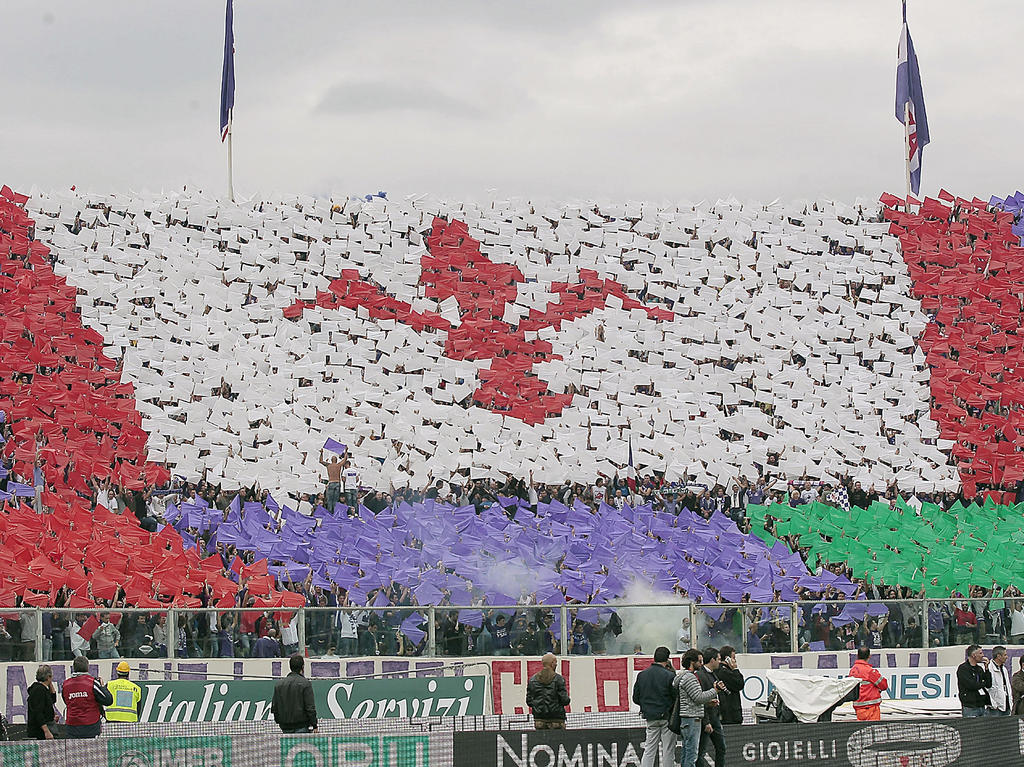 Die Fans des AC Florenz sind heiß Die Fans des AC Florenz sind heiß