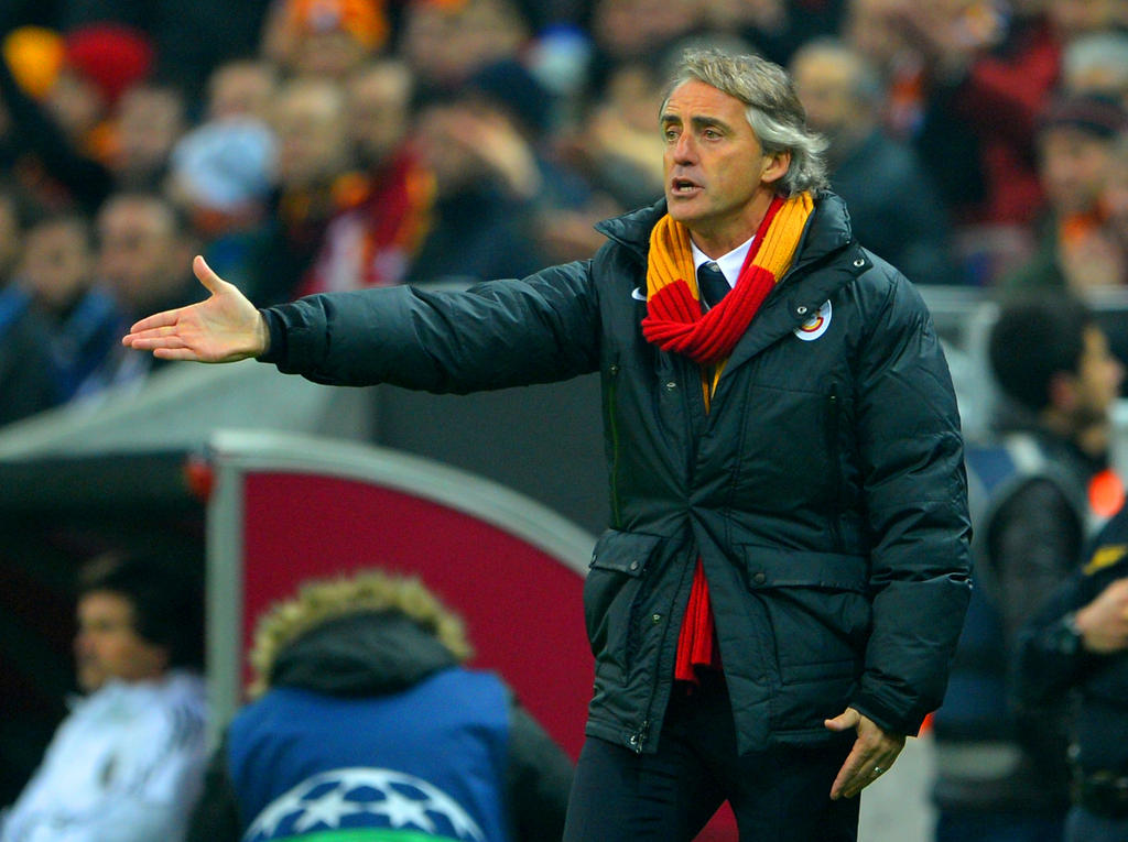 Roberto Mancini war nur eine Saison lang Trainer bei Galatasaray