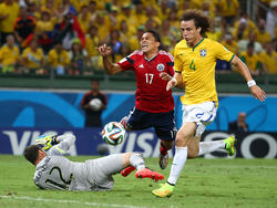 David Luiz (r.) ist für Brasilien wichtiger denn je