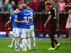 Gegen Bayer Leverkusen siegte Darmstadt überraschenderweise