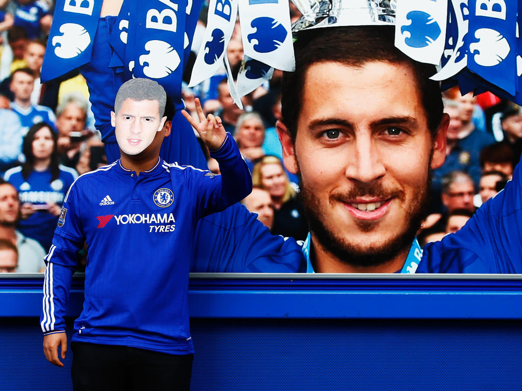 Die Chelsea-Fans lieben Eden Hazard