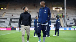 Trotz Größenunterschied auf einer Wellenlänge: Trainer Tedesco (l.) und Naldo