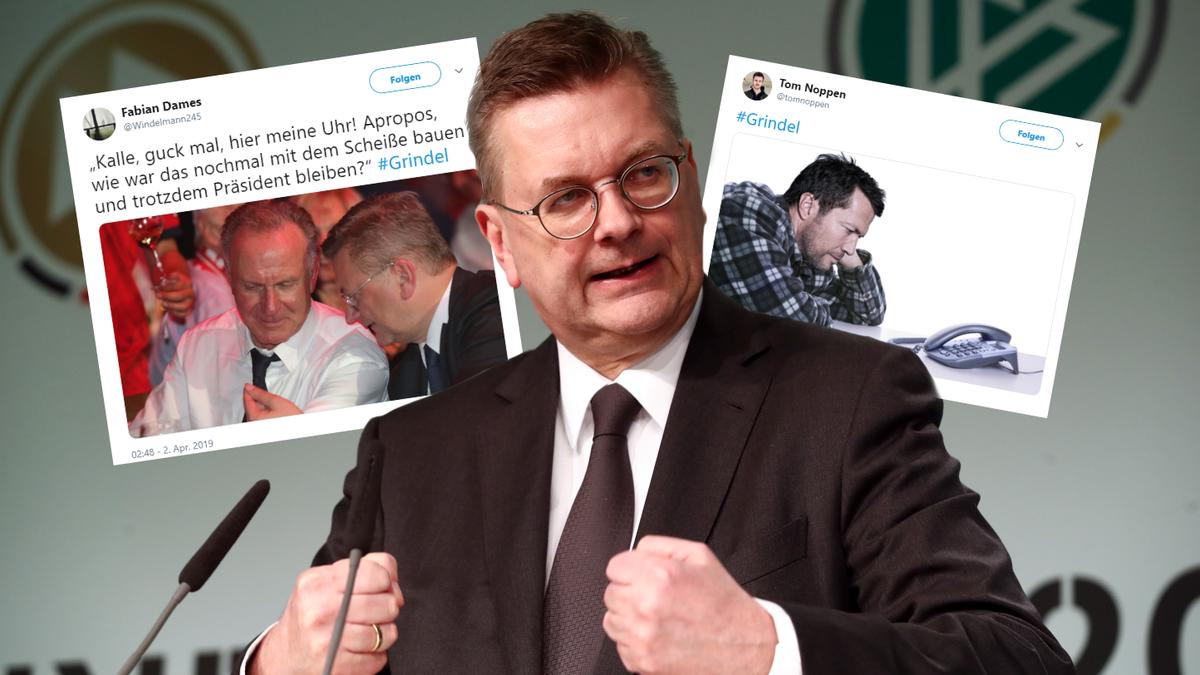 Reinhard Grindel ist von seinem Amt als DFB-Präsident zurückgetreten Reinhard Grindel ist von seinem Amt als DFB-Präsident zurückgetreten