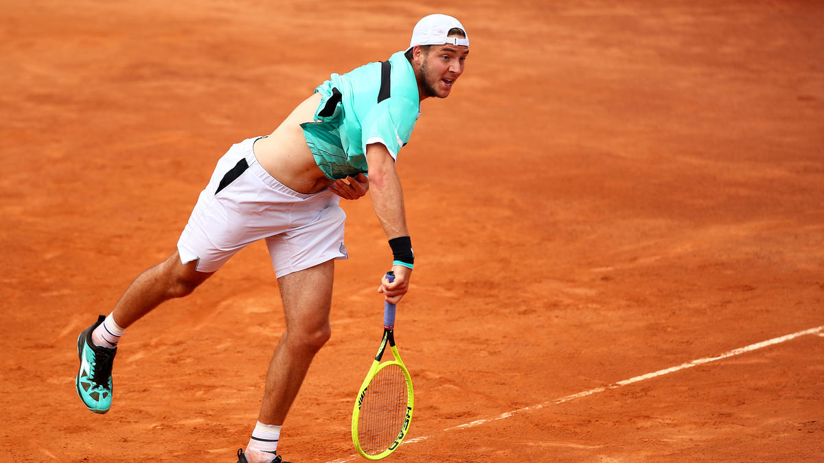 Jan-Lennard Struff setzte sich gegen Marin Cilic durch