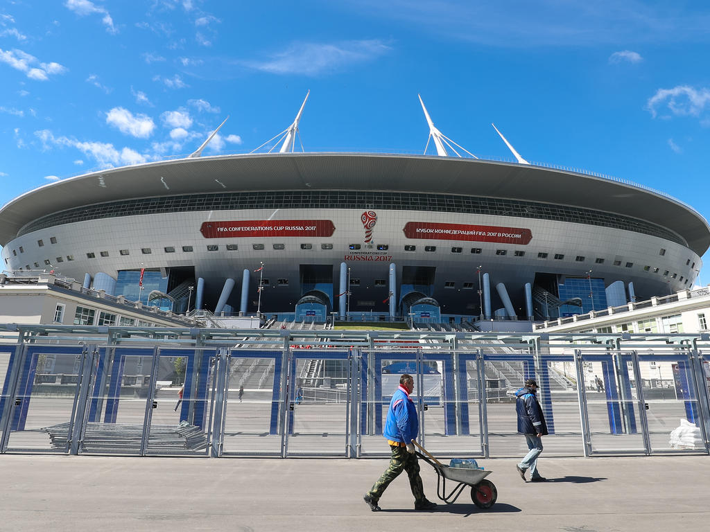 Beim Bau des WM-Stadions in St. Petersburg gab es Ungereimtheiten