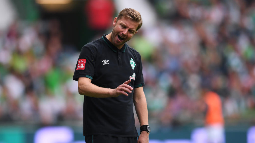 Musste mit seinem Team zum Auftakt eine Heimpleite hinnehmen: Werder-Coach Florian Kohfeldt
