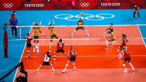 Das US-Team siegt gegen Brasilien