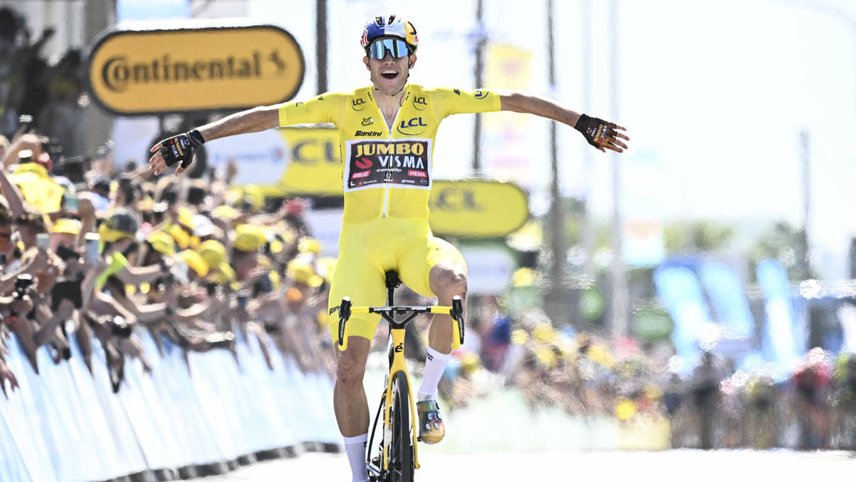 Erfolg für van Aert bei der Tour de France