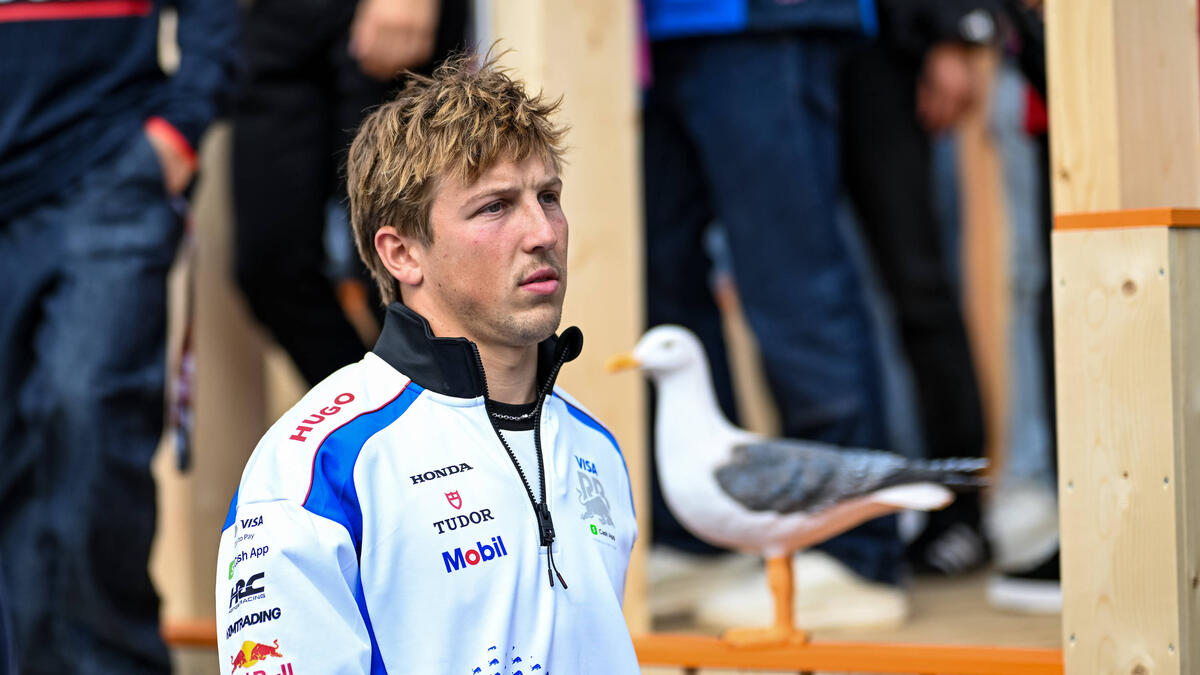 Liam Lawson war nur zwei Rennen lang Teamkollege von Max Verstappen