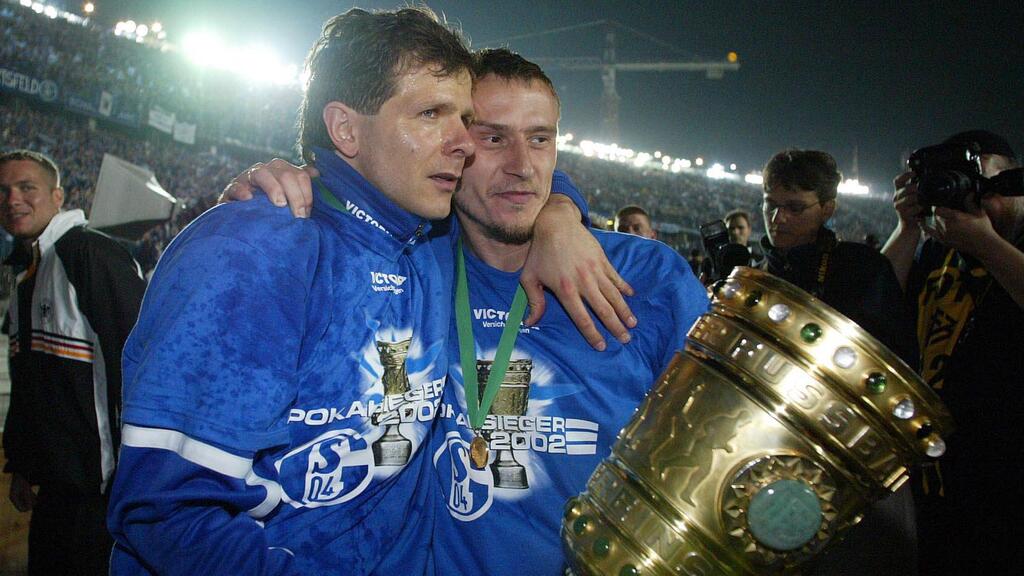 Jörg Böhme (r.) gewann mit dem FC Schalke zweimal den DFB-Pokal Jörg Böhme (r.) gewann mit dem FC Schalke zweimal den DFB-Pokal