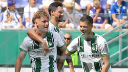 Luca Netz (l.) hat in Gladbach wohl keine Zukunft mehr