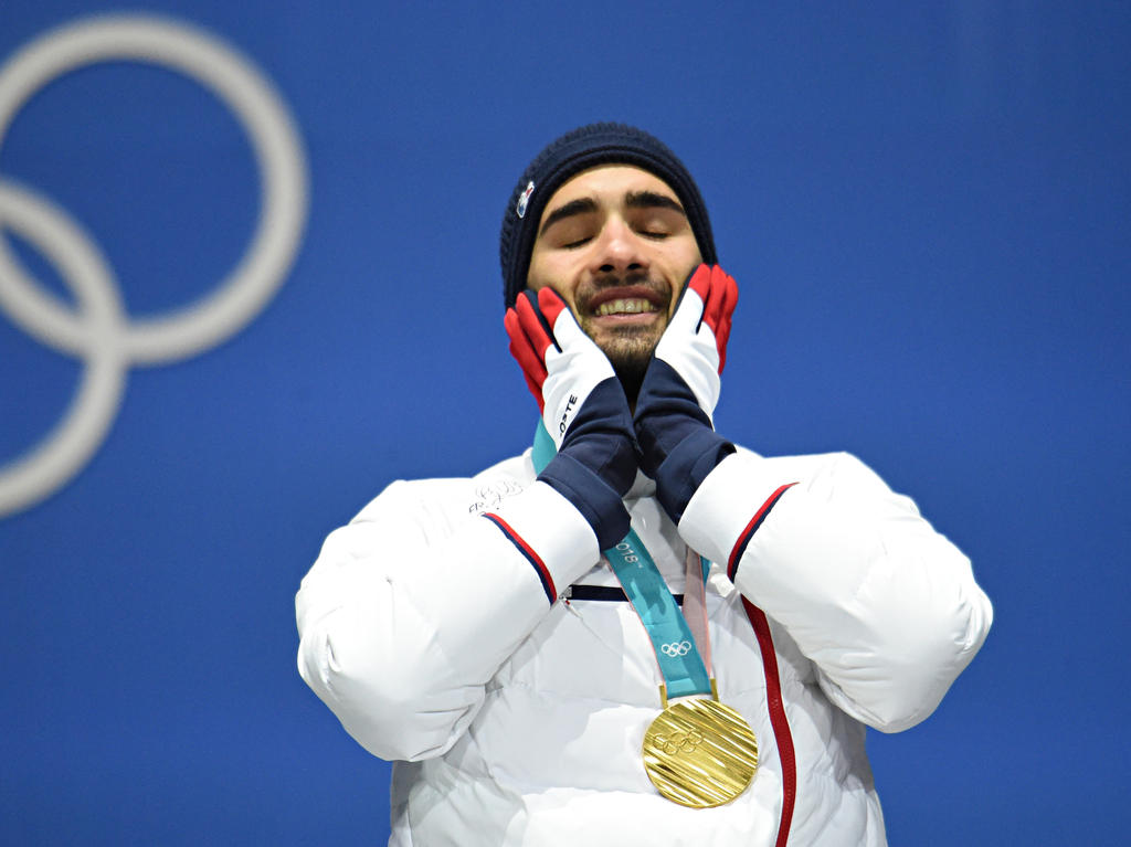 Martin Fourcade holte drei Goldmedaillen in Pyeongchang Martin Fourcade holte drei Goldmedaillen in Pyeongchang