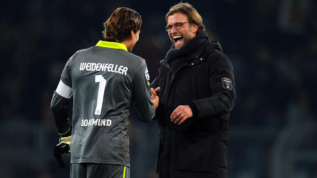 Zwei BVB-Legenden unter sich: Roman Weidenfeller und Jürgen Klopp Zwei BVB-Legenden unter sich: Roman Weidenfeller und Jürgen Klopp