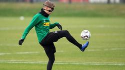 Maskenmann: Matthias Ginter ist zurück im Gladbacher Mannschaftstraining
