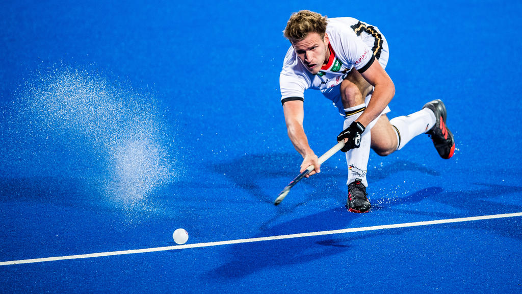 Ferdinand Weinke verpasste mit den deutschen Hockey-Herren gegen Gastgeber Belgien das WM-Finale. Foto: Dirk Waem Ferdinand Weinke verpasste mit den deutschen Hockey-Herren gegen Gastgeber Belgien das WM-Finale. Foto: Dirk Waem