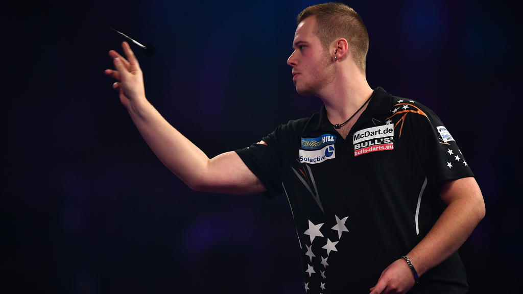 Max Hopp gelang nur ein Maximum von 180 Punkten Max Hopp gelang nur ein Maximum von 180 Punkten