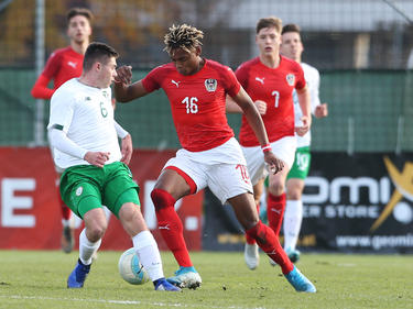 Salzburgs Chikwubuike Adamu erzielte den zweiten Treffer der ÖFB-Auswahl