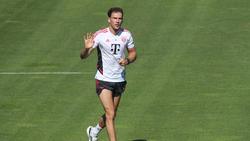 Leon Goretzka kehrte ins Bayern-Training zurücl