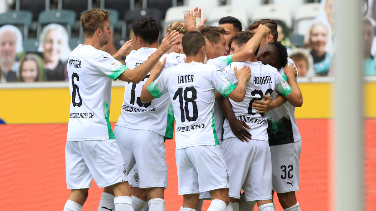 Die Gladbacher jubeln über die Rückkehr in die Königsklasse Die Gladbacher jubeln über die Rückkehr in die Königsklasse