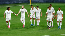 Real Madrid grüßt vorübergehend von Patz eins