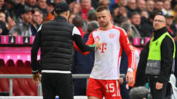 Eric Dier (r.) fühlt sich beim FC Bayern pudelwohl