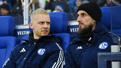 Timo Baumgartl(l.) und Dominick Drexler spielen auf Schalke keine Rolle mehr