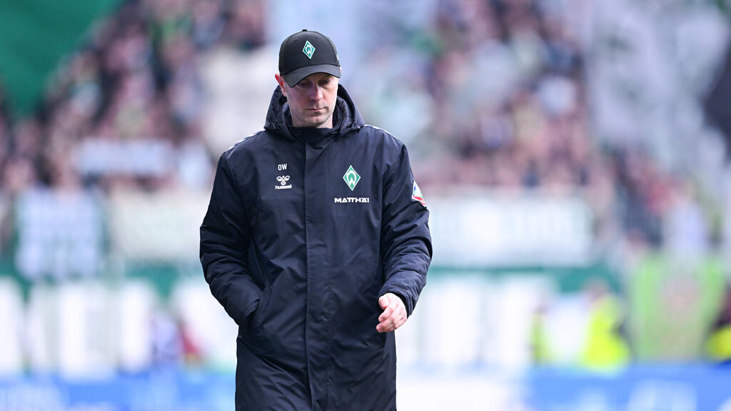 Es läuft nicht für Ole Werner und Werder Bremen Es läuft nicht für Ole Werner und Werder Bremen