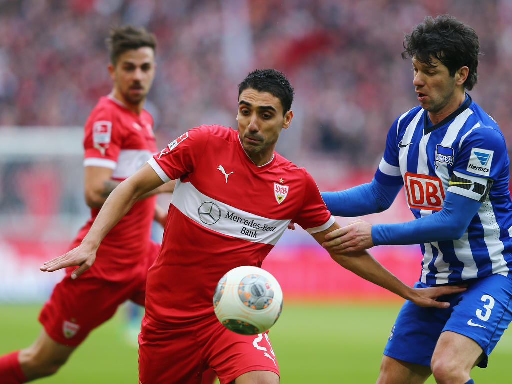 Mohammed Abdellaoue spielt seit Sommer für den VfB Stuttgart Mohammed Abdellaoue spielt seit Sommer für den VfB Stuttgart