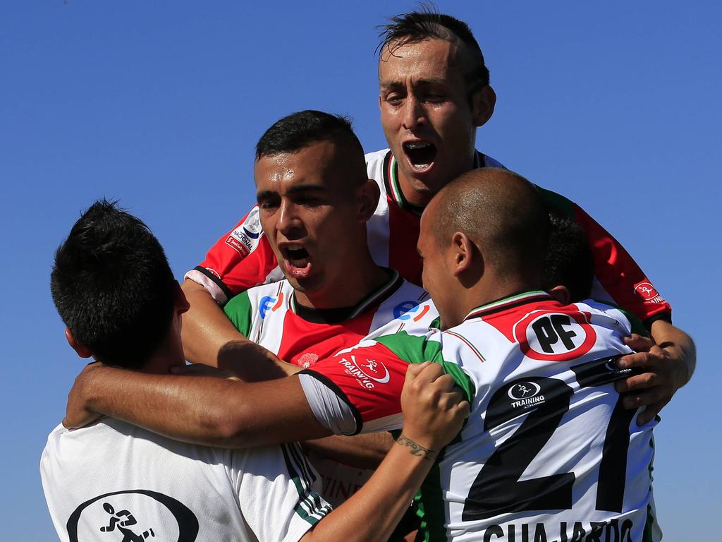 Palestino de Chile derrotó 0-1 a Zamora en Copa Libertadores. (Foto: Getty)