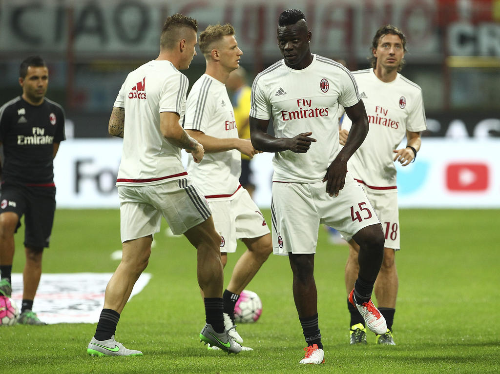 Mario Balotelli absolvierte ein erfolgreiches Debüt beim AC Milan