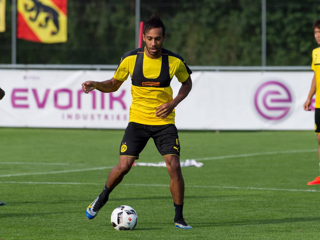 Pierre-Emerick Aubameyang ist ins Mannschaftstraining zurückgekehrt Pierre-Emerick Aubameyang ist ins Mannschaftstraining zurückgekehrt