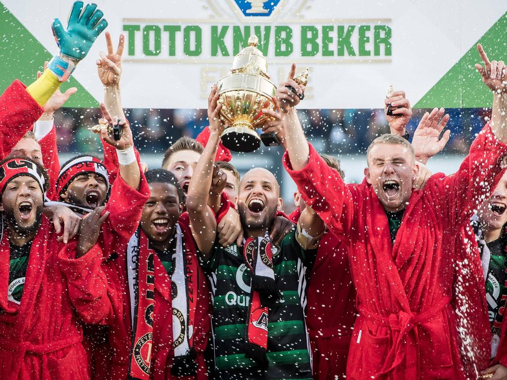KNVB Nieuws 87% van laatste bekerduels Feyenoord in De Kuip