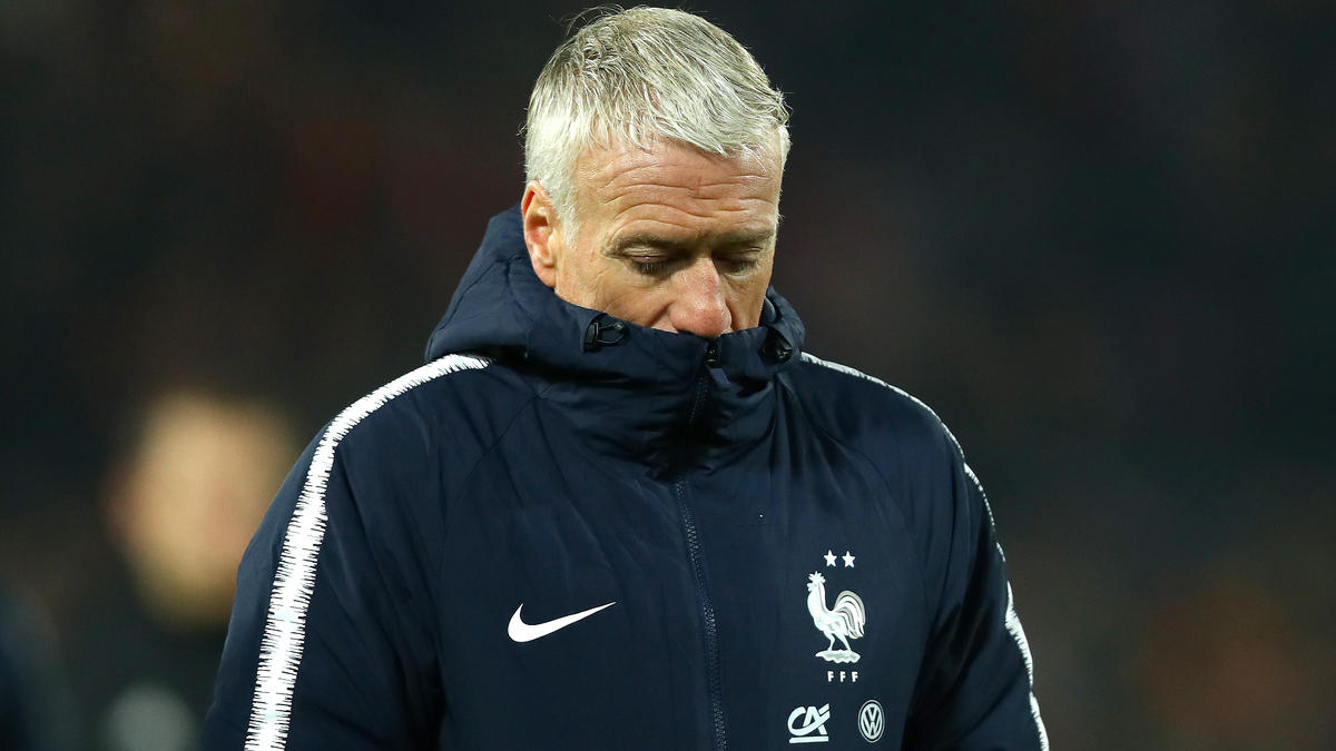 Frankreichs Weltmeister-Trainer Didier Deschamps bleibt realistisch Frankreichs Weltmeister-Trainer Didier Deschamps bleibt realistisch