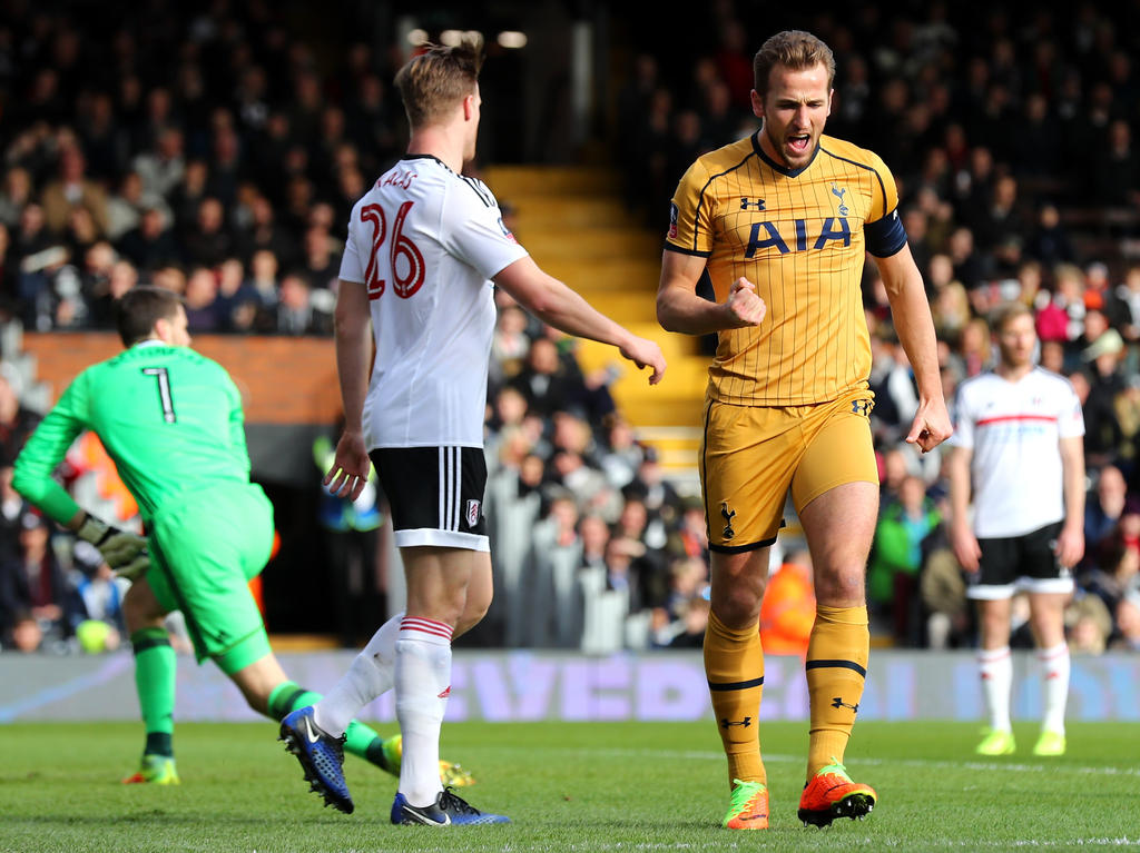 Tottenham-Torjäger Harry Kane erzielte gegen Fulham alle drei Treffer