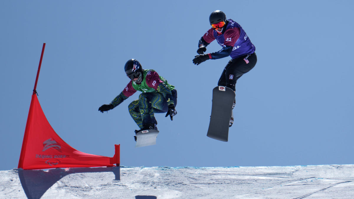 Die deutschen Snowboarder waren bei den Paralympics in Peking chancenlos