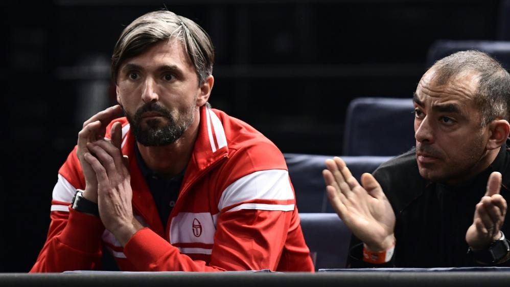 Ivanisevic wurde positiv auf das Coronavirus getestet Ivanisevic wurde positiv auf das Coronavirus getestet
