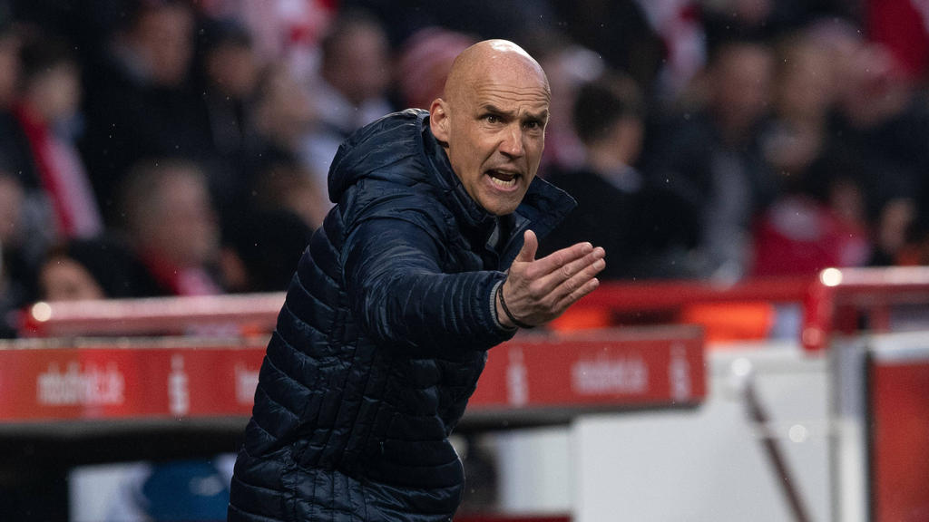 Thomas Letsch, der Trainer des VfL Bochum, will den Klassenerhalt schaffen Thomas Letsch, der Trainer des VfL Bochum, will den Klassenerhalt schaffen