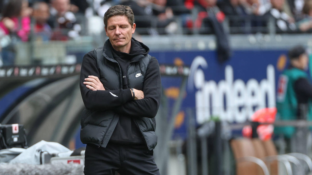 Oliver Glasner ist Cheftrainer bei Eintracht Frankfurt